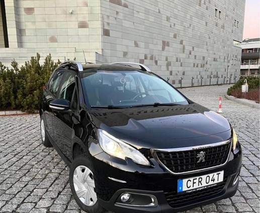 Peugeot 2008 cena 47500 przebieg: 46000, rok produkcji 2019 z Wrocław małe 46